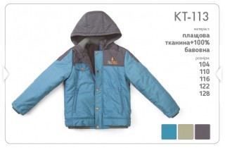 Куртка для мальчика (демисезонная)